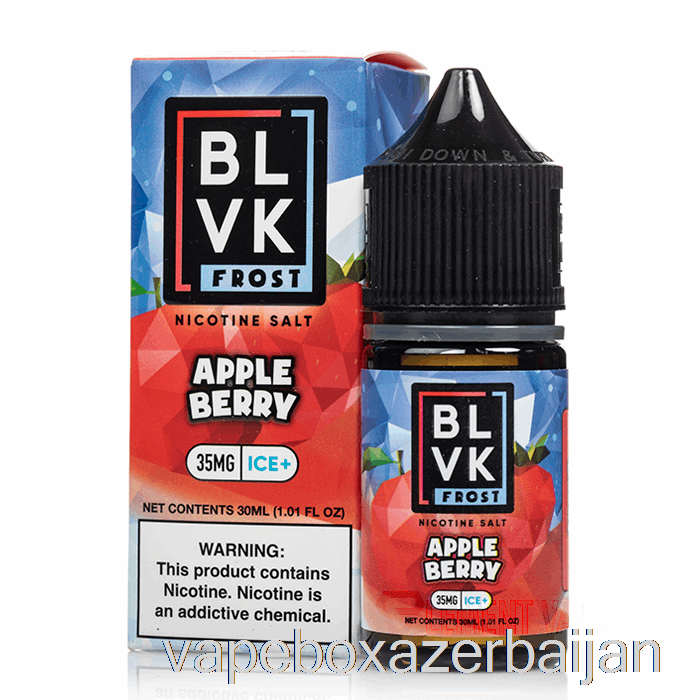 Vape Box Azerbaijan Apple Berry - BLVK Frost Salts - 30mL 50mg